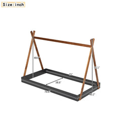 Bellemave® Tent Floor Bed with Triangle Structure - Bellemave
