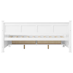 Bellemave® Twin Daybed with Drawers, Wood daybed Frame with Storage,Modern and Rustic Casual Twin Daybed - Bellemave