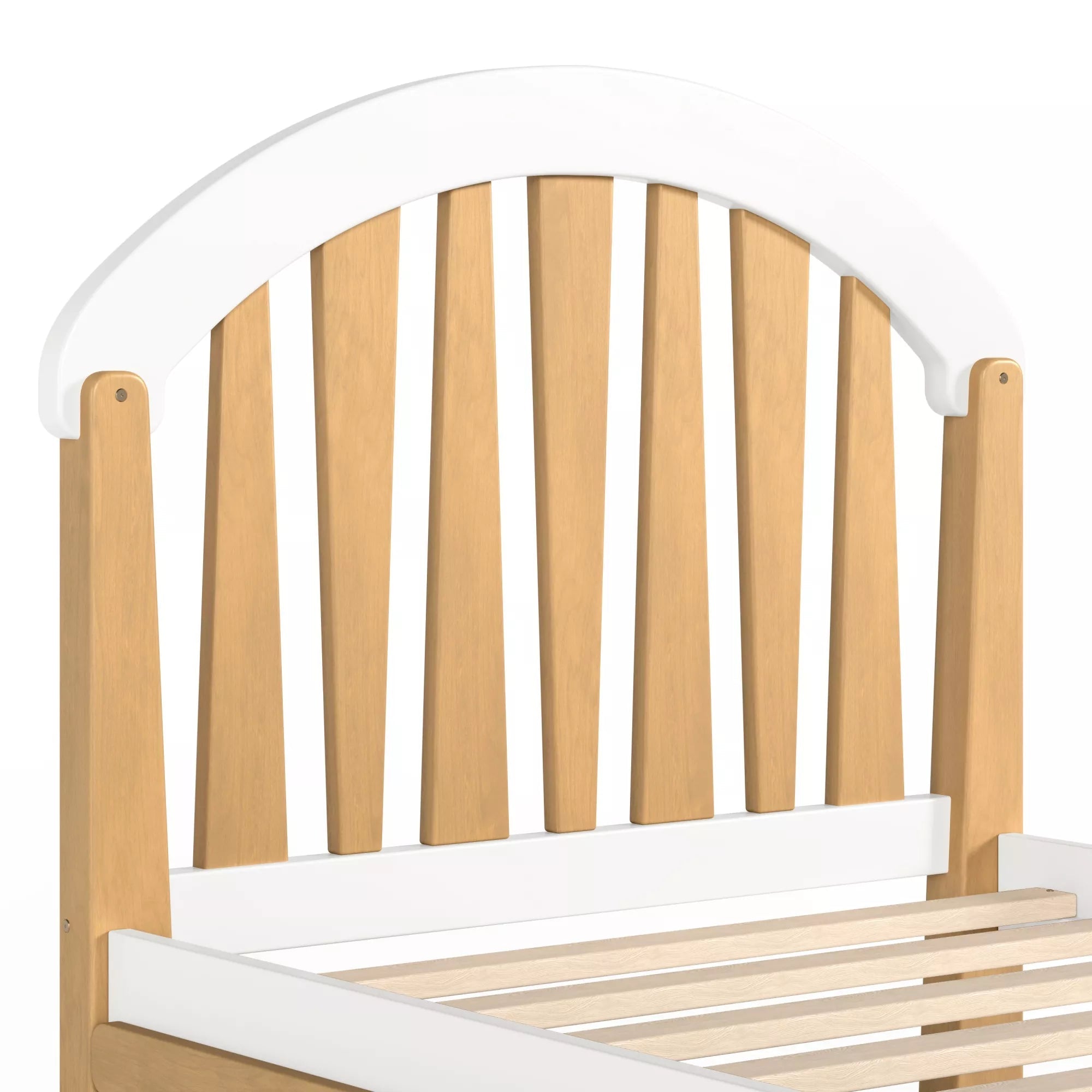 Bellemave® Twin & Full Size Platform Bed with Storage Drawer – Solid Wood Frame, No Box Spring - Bellemave