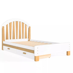 Bellemave® Twin & Full Size Platform Bed with Storage Drawer – Solid Wood Frame, No Box Spring - Bellemave