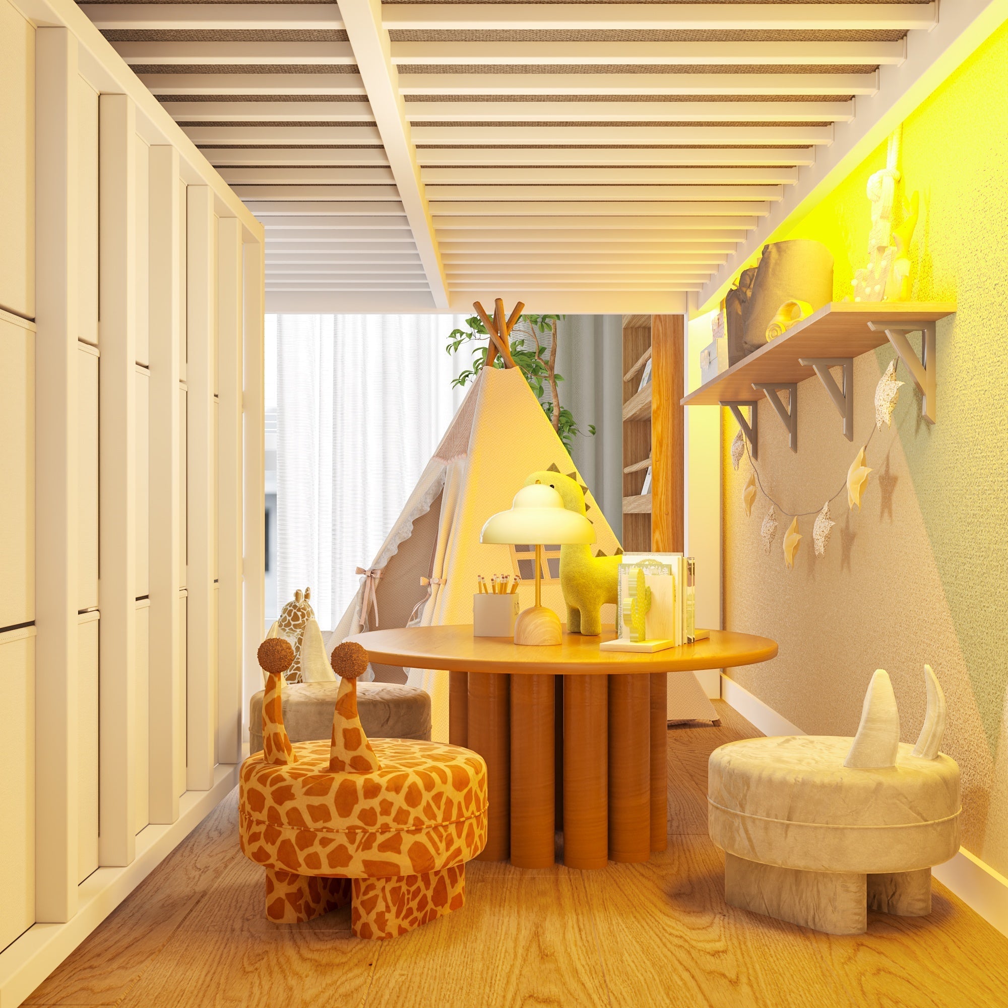 Bellemave® Twin Low Loft Bed with 9 Drawers, Storage Stairs & LED Lights for Kids, Black - Bellemave