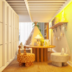 Bellemave® Twin Low Loft Bed with 9 Drawers, Storage Stairs & LED Lights for Kids, Black - Bellemave