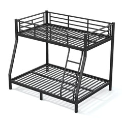 Bellemave® Twin over Full Bunk Bed, Space Saving Metal Frame with Noise-Reduced Design for Teens & Adults - Bellemave