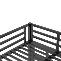 Bellemave® Twin over Full Metal Bunk Bed - Bellemave
