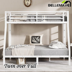 Bellemave® Twin over Full Metal Bunk Bed - Bellemave