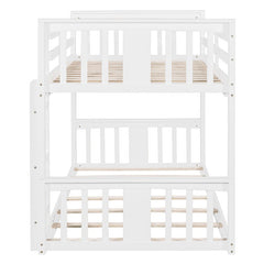 Bellemave® Twin Size Bunk Bed with Ladder - Bellemave