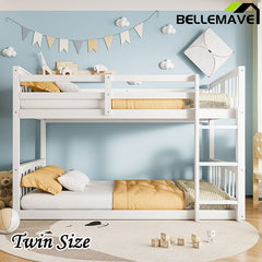 Bellemave® Twin Size Bunk Bed with Ladder - Bellemave