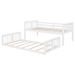 Bellemave® Twin Size Bunk Bed with Ladder - Bellemave