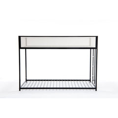 Bellemave® Twin Size Bunk Bed with Mesh Guard Rail - Bellemave