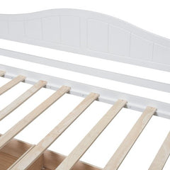 Bellemave® Twin Size Canopy Daybed with 2 Drawers - Bellemave