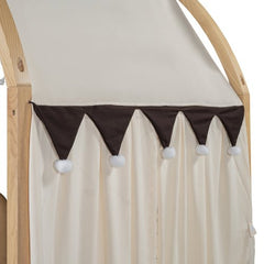 Bellemave® Twin Size Daybed With Arched Roof and Pull - Out Bed - Bellemave