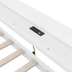 Bellemave® Twin Size Daybed with Shelves, Drawers and Built - In Charging Station - Bellemave