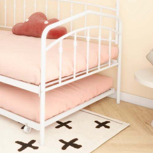 Bellemave® Twin Size Daybed with Twin Size Trundle Bed - Bellemave