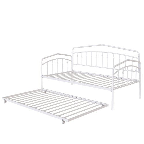 Bellemave® Twin Size Daybed with Twin Size Trundle Bed - Bellemave