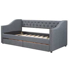 Bellemave® Twin Size Daybed with Two Drawers - Bellemave