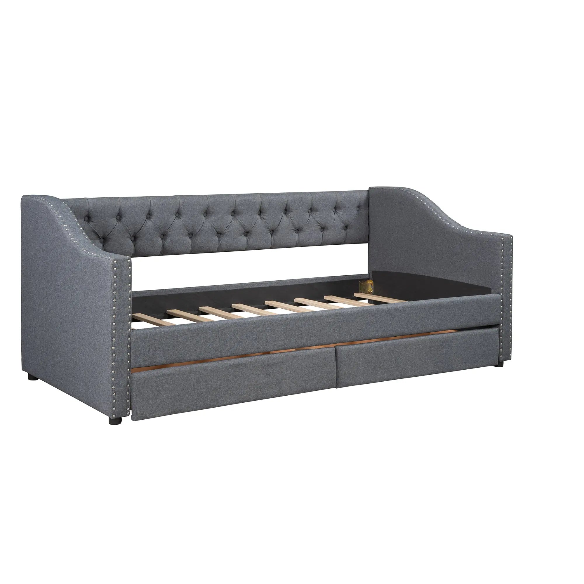 Bellemave® Twin Size Daybed with Two Drawers - Bellemave