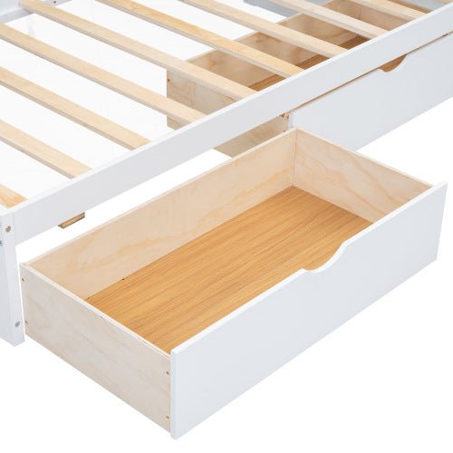 Bellemave® Twin Size Daybed with Two Storage Drawers, Storage Cabinets and USB Ports - Bellemave