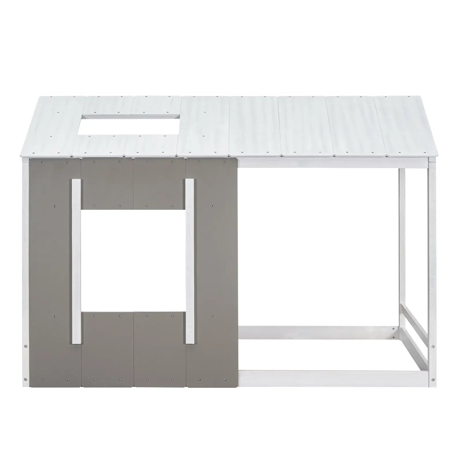 Bellemave® Twin Size House Bed with Roof and Window - Bellemave