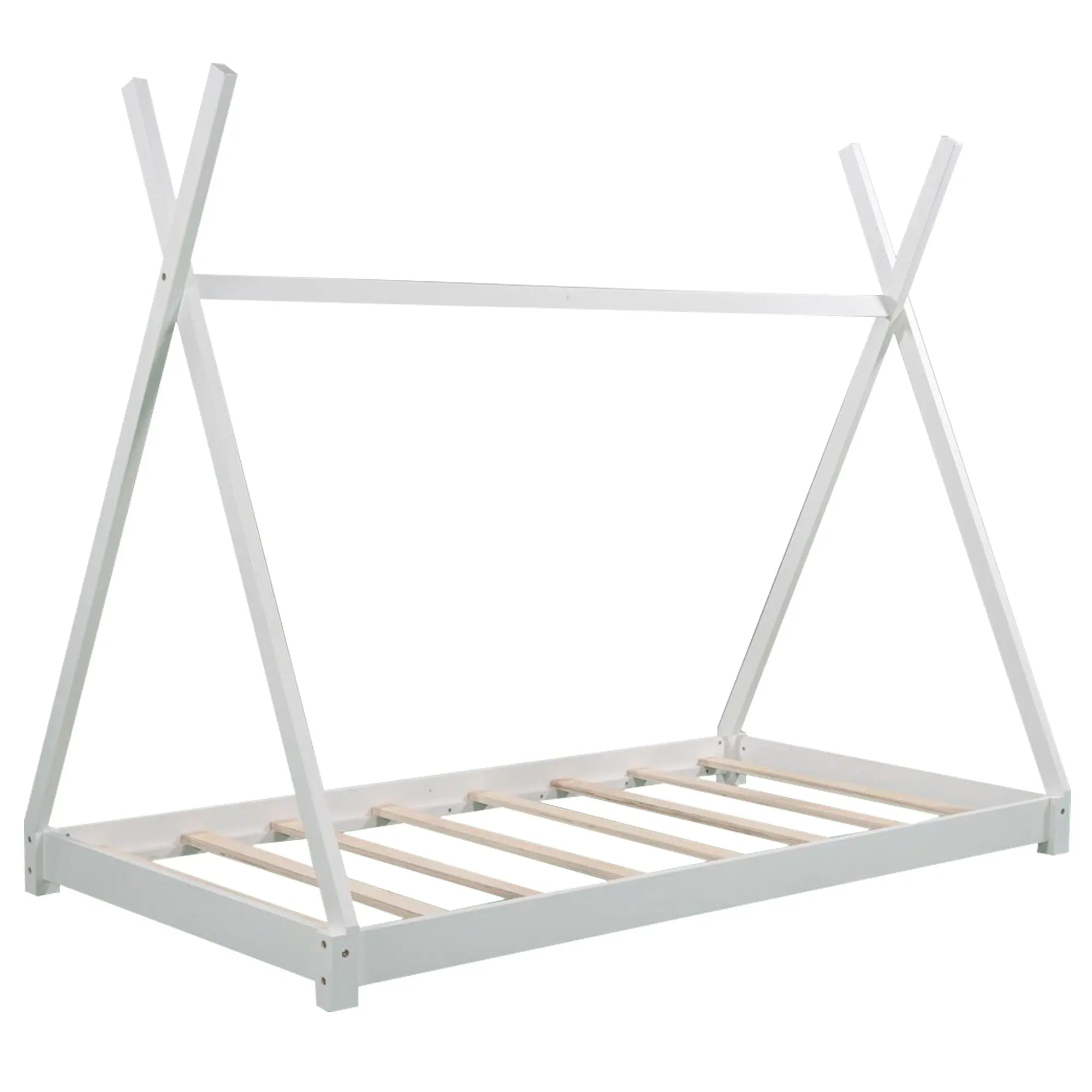 Bellemave® Twin Size House Bed with Triangle Tructure - Bellemave