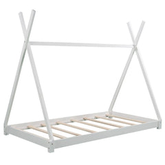 Bellemave® Twin Size House Bed with Triangle Tructure - Bellemave