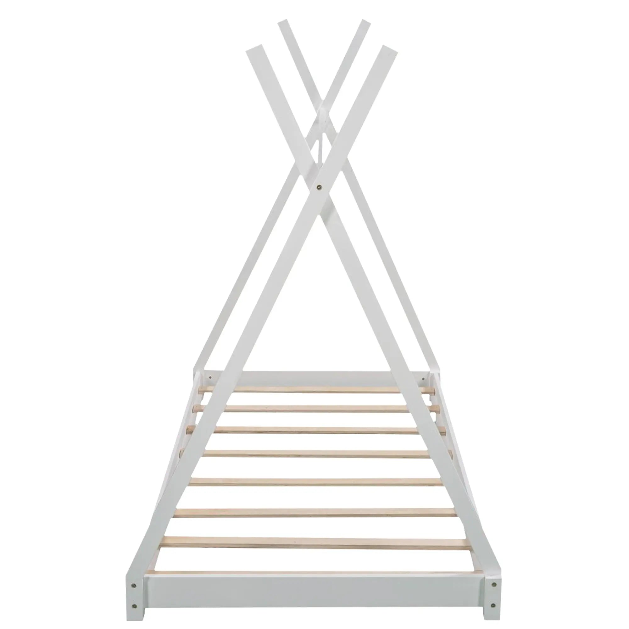 Bellemave® Twin Size House Bed with Triangle Tructure - Bellemave