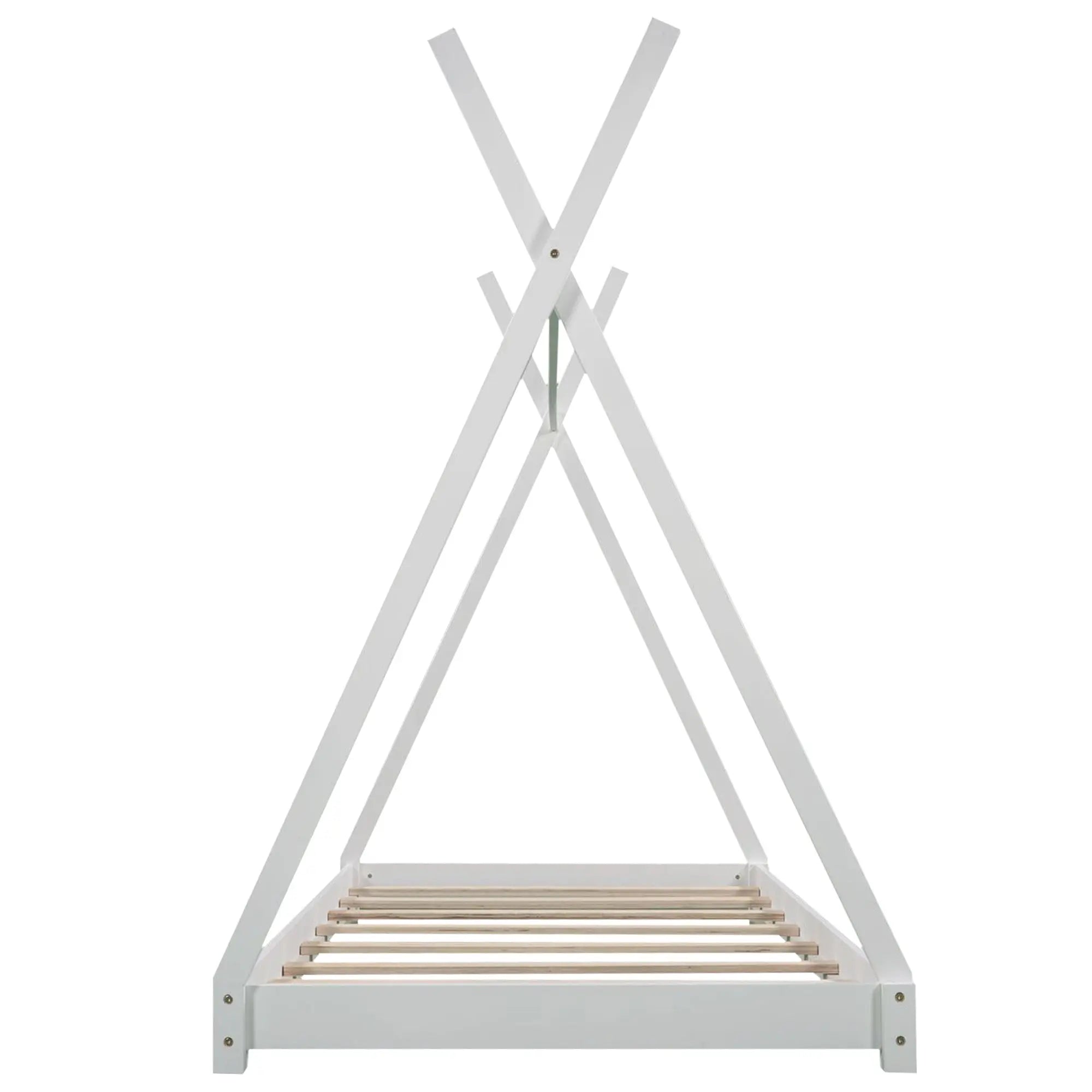 Bellemave® Twin Size House Bed with Triangle Tructure - Bellemave