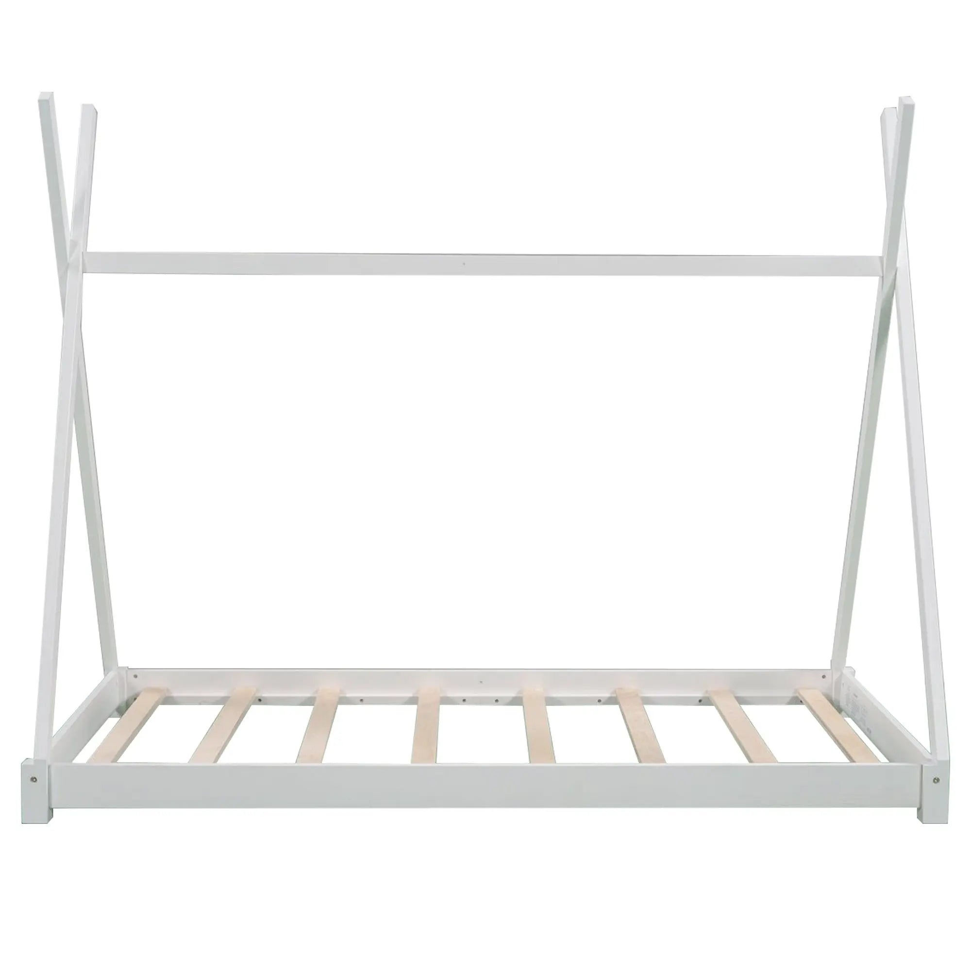 Bellemave® Twin Size House Bed with Triangle Tructure - Bellemave
