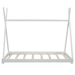 Bellemave® Twin Size House Bed with Triangle Tructure - Bellemave