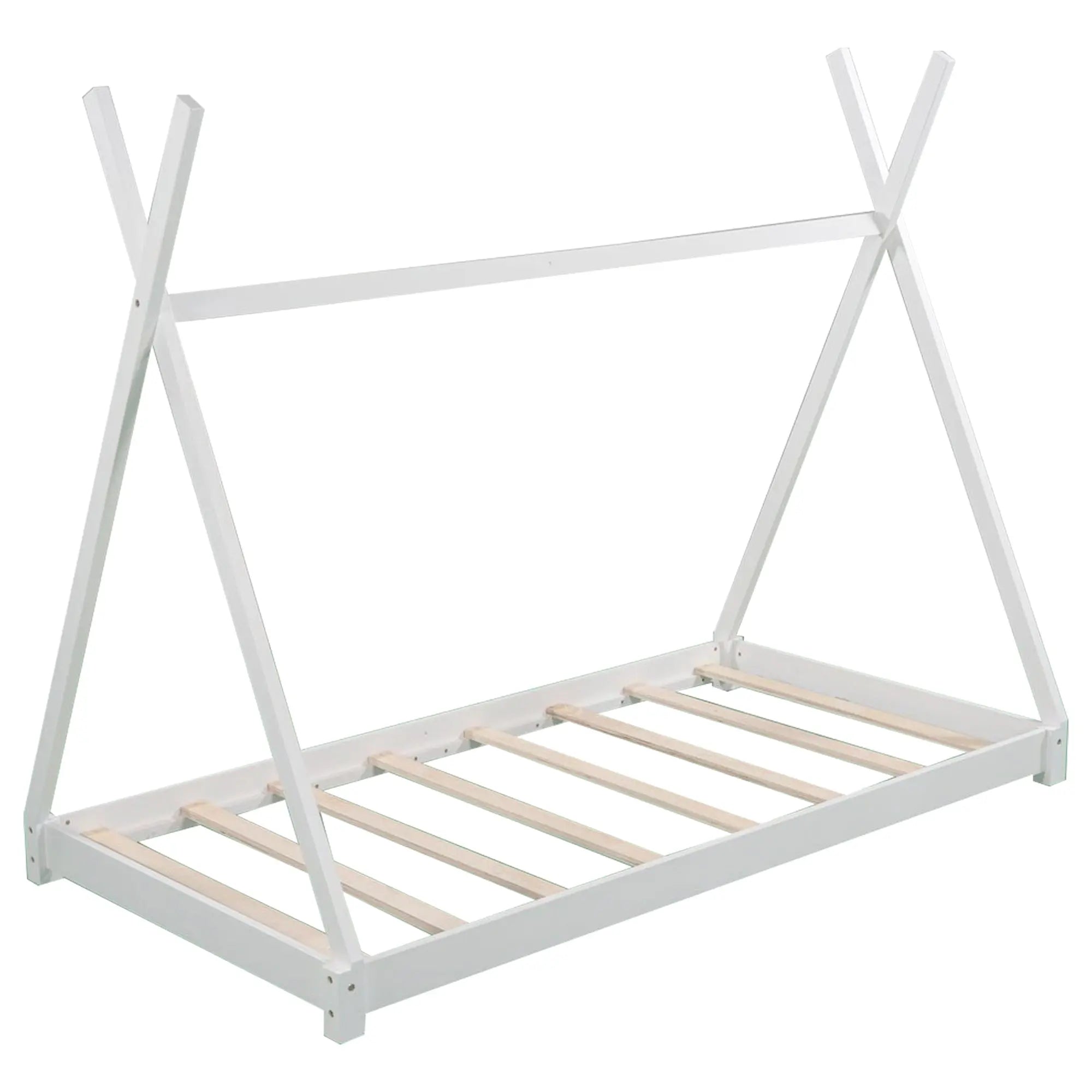 Bellemave® Twin Size House Bed with Triangle Tructure - Bellemave
