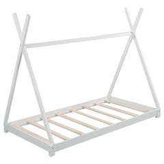 Bellemave® Twin Size House Bed with Triangle Tructure - Bellemave