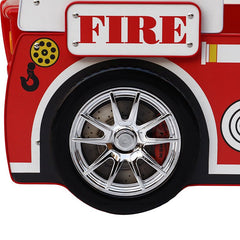 Bellemave® Twin Size Little Heroes Fire Truck Bed - Bellemave