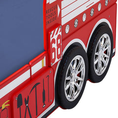 Bellemave® Twin Size Little Heroes Fire Truck Bed - Bellemave