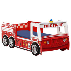 Bellemave® Twin Size Little Heroes Fire Truck Bed - Bellemave