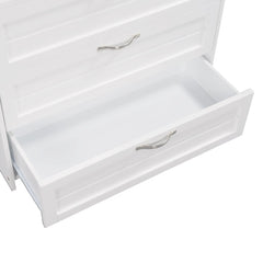 Bellemave® Twin Size Low Loft Bed with Cabinets, Shelves and Slide - Bellemave