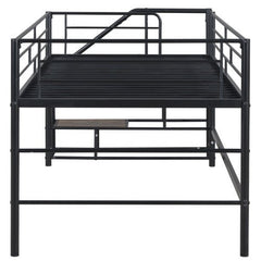 Bellemave® Twin Size Low Loft Bed with Storage Stairs - Bellemave