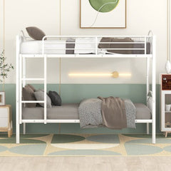 Bellemave® Twin Size Metal Bunk Bed - Bellemave