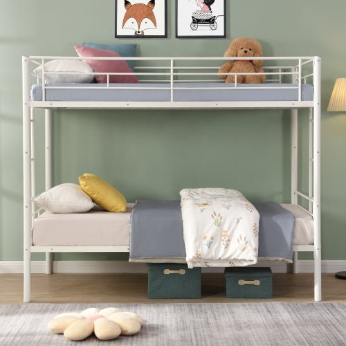 Bellemave® Twin Size Metal Bunk Bed - Bellemave