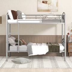 Bellemave® Twin Size Metal Bunk Bed - Bellemave