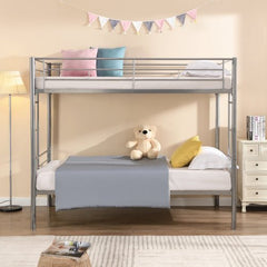 Bellemave® Twin Size Metal Bunk Bed - Bellemave