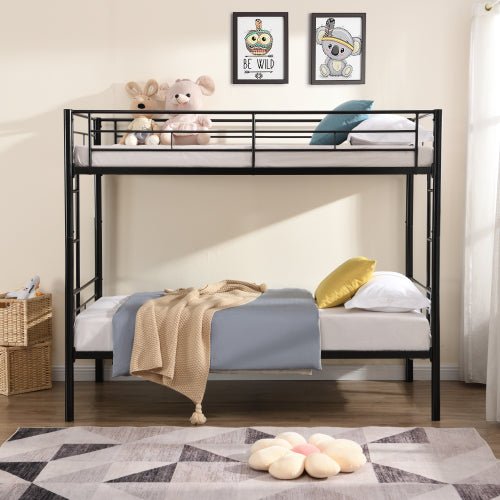Bellemave® Twin Size Metal Bunk Bed - Bellemave