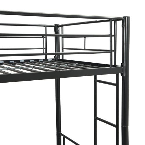 Bellemave® Twin Size Metal Bunk Bed with Trundle Bed - Bellemave