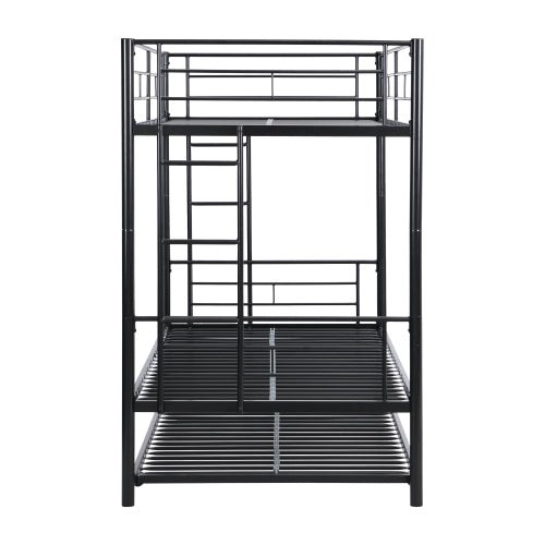 Bellemave® Twin Size Metal Bunk Bed with Trundle Bed - Bellemave