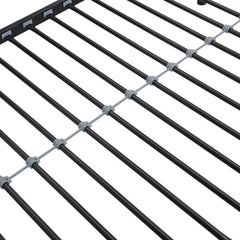 Bellemave® Twin Size Metal Bunk Bed with Trundle Bed - Bellemave