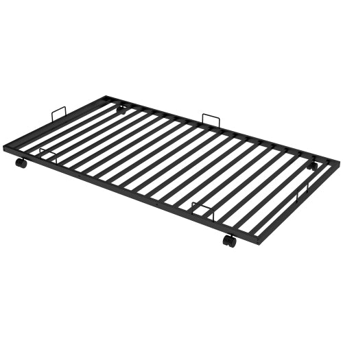 Bellemave® Twin Size Metal Bunk Bed with Trundle Bed - Bellemave
