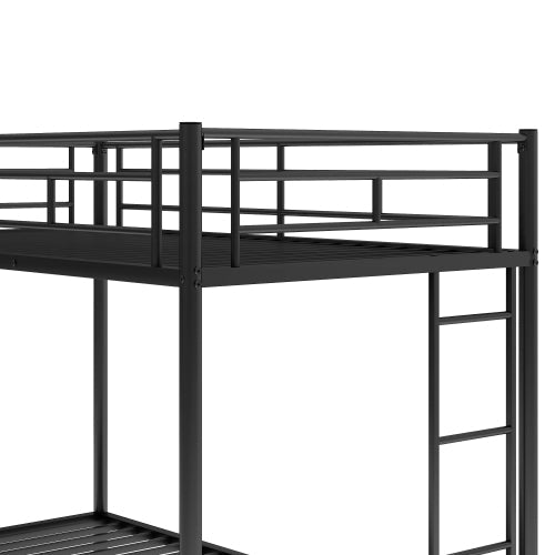 Bellemave® Twin Size Metal Bunk Bed with Trundle Bed - Bellemave