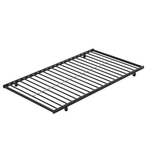 Bellemave® Twin Size Metal Bunk Bed with Trundle Bed - Bellemave
