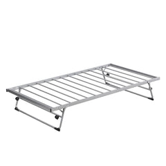 Bellemave® Twin Size Metal Daybed with Adjustable Trundle - Bellemave