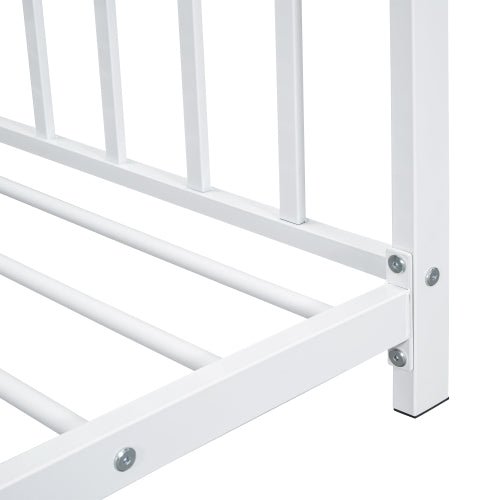 Bellemave® Twin Size Metal Montessori House Bed - Bellemave