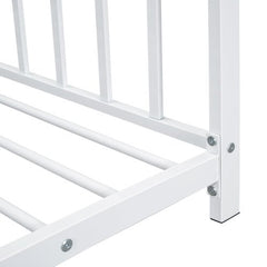 Bellemave® Twin Size Metal Montessori House Bed - Bellemave