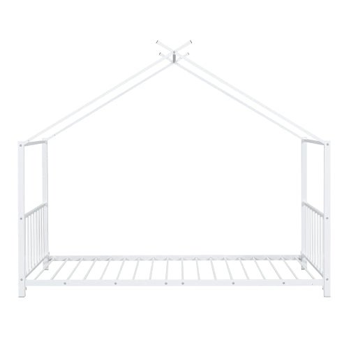 Bellemave® Twin Size Metal Montessori House Bed - Bellemave